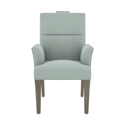 Thom Filicia Home Fabric Tight Back Arm Chair