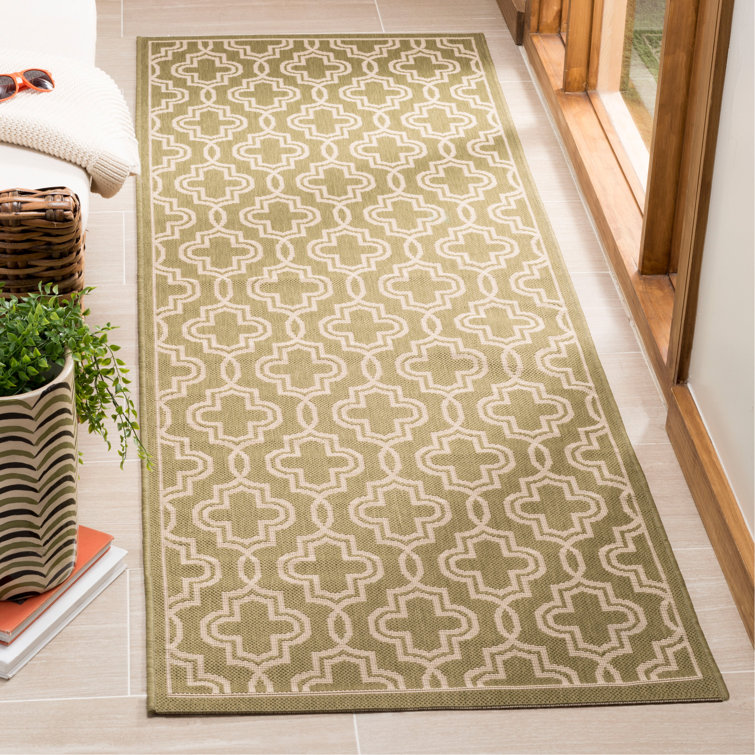 Jahliyah Martha Stewart Performance Geometric Indoor/Outdoor Area Rug