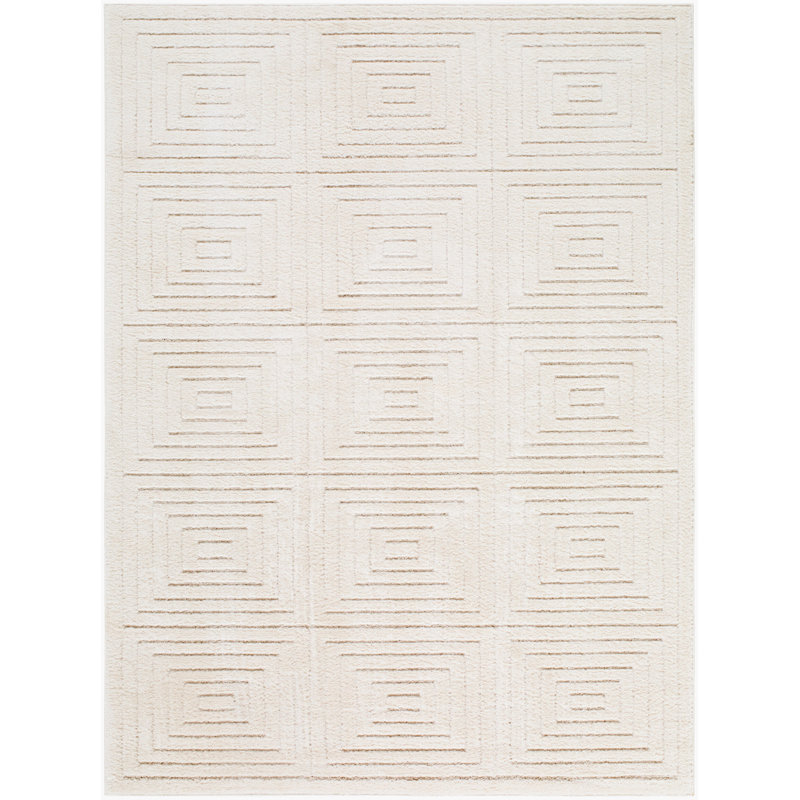 Rachel Zoe X Livabliss The Studio Edit Machine Woven Rug, Cream, Runner 2'8" x 10'