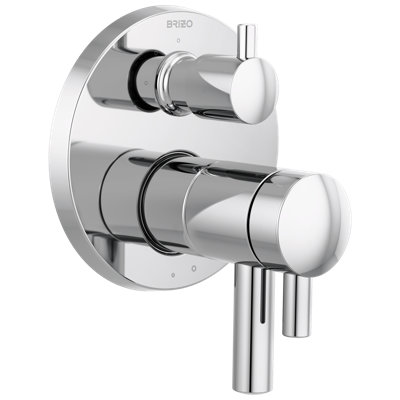 Odin® TempAssure® Thermostatic Valve with Integrated 3-Function Diverter Trim