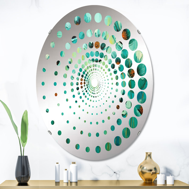 Miroir mural oval, 35,4 po x 23,6 po