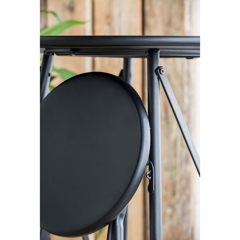 Iron Top Dining Set