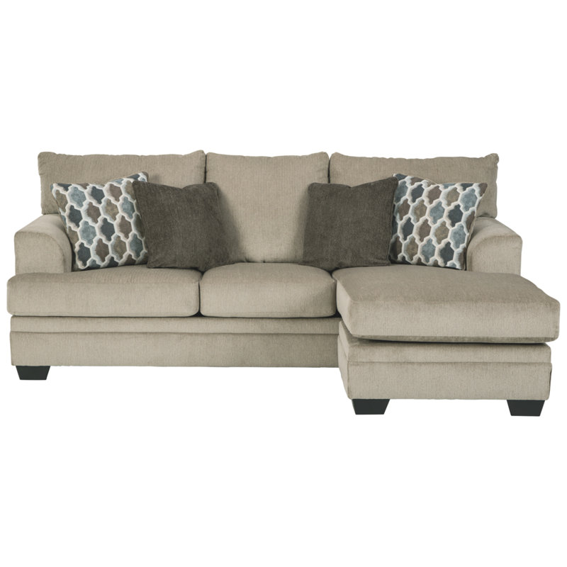 Chaise longue Averlee, Beige