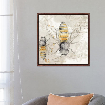Queen Bee I by Eva Watts - Print on Canvas