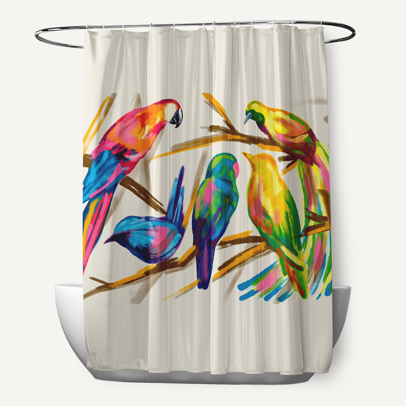 Animal Print Shower Curtain