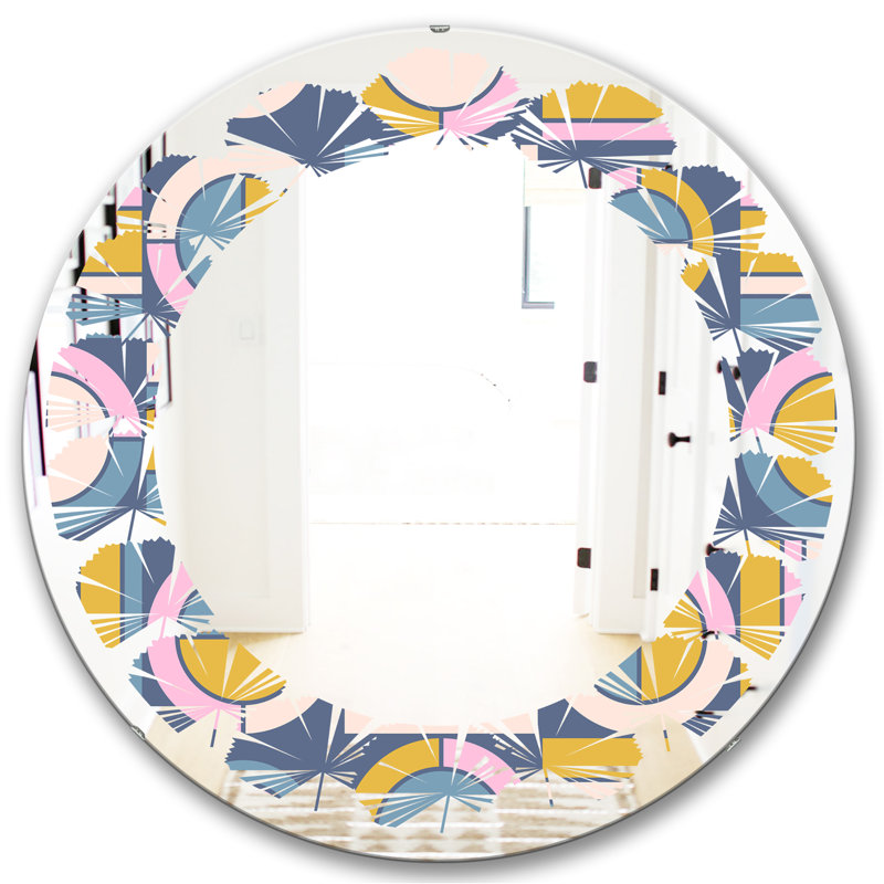 Miroir mural Leaves, H 31,5 po x l po