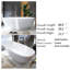 66.9'' x 29.5'' Soaking Solid Surface Bathtub
