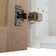 Frontline Shaker Recessed Frameless 2 Door Medicine Cabinet with Adjustable Shelves