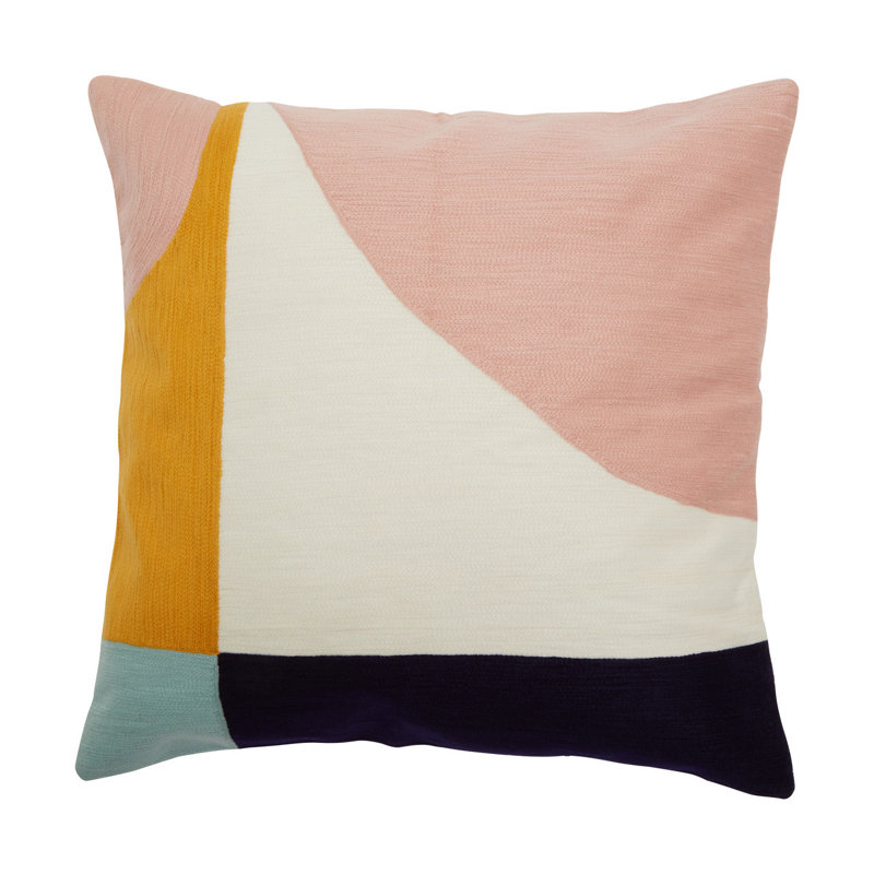 Bosie Ozella Abstract Square Cushion