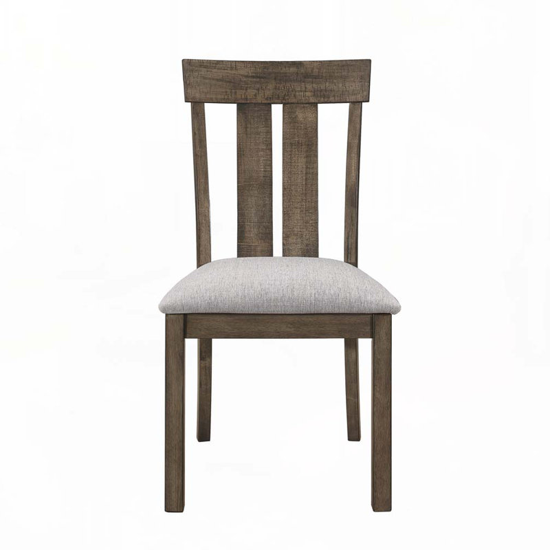 Chaise rembourrée en tissu 2 pièces