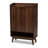 Coolidge 16 Pair Shoe Storage Cabinet with 2 Door & 8 Shelves in Brown, 44.75" H X 28.5" W X 12.25"D-1571842454