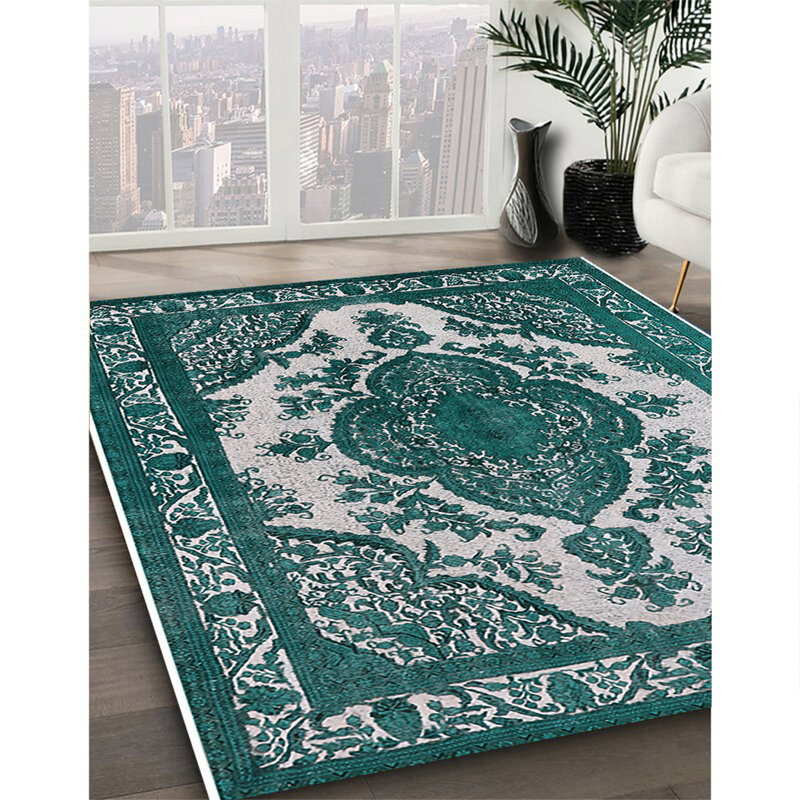 Oriental Indoor Rug, Round 4'