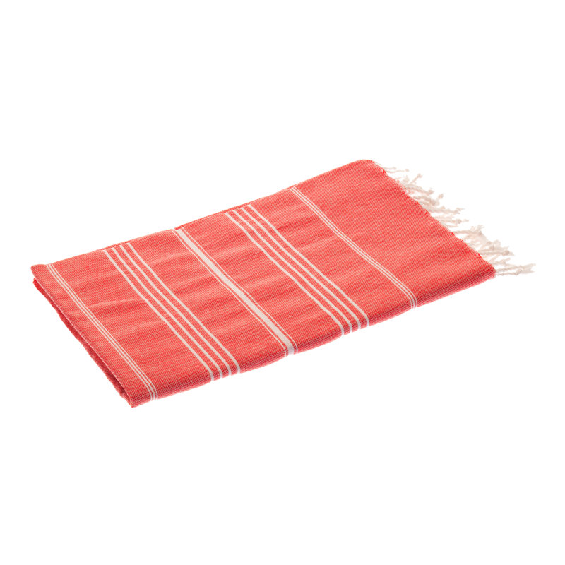 Marilyn Cotton Ultra Light Beach Towel, Red