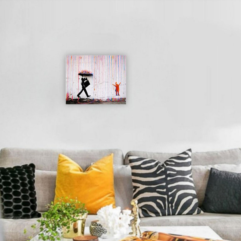 Art mural sur toile 12 "x 16"