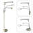 OttLite Ultimate 3-in-1 Craft Lamp, Built-in Outlet, Adjustable Neck, Magnifier & Versatile Height