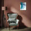 «Bay Big Home ™», art sur toile tendue de la galerie Danhui de Nai, «Retro Big Leaf II Cool 72236»