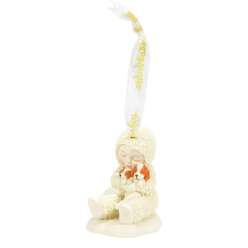 Snowbabies Celebrations Puppy Love Ornament 2.64 Inch