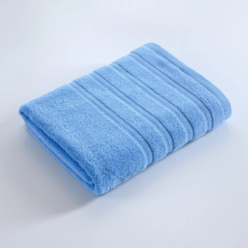 100% Cotton Fingertip Towel, Blue