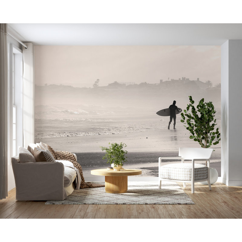 Murale Angelinea Surf Peel & Stick, L 57 po x L 41 po