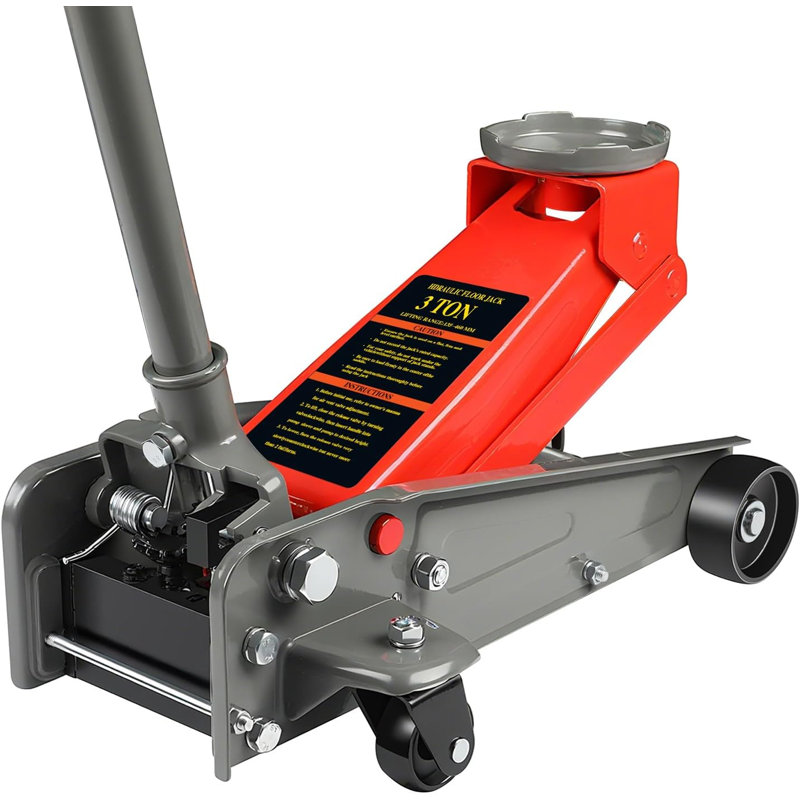 Cric de plancher hydraulique en acier au carbone 3 tonnes