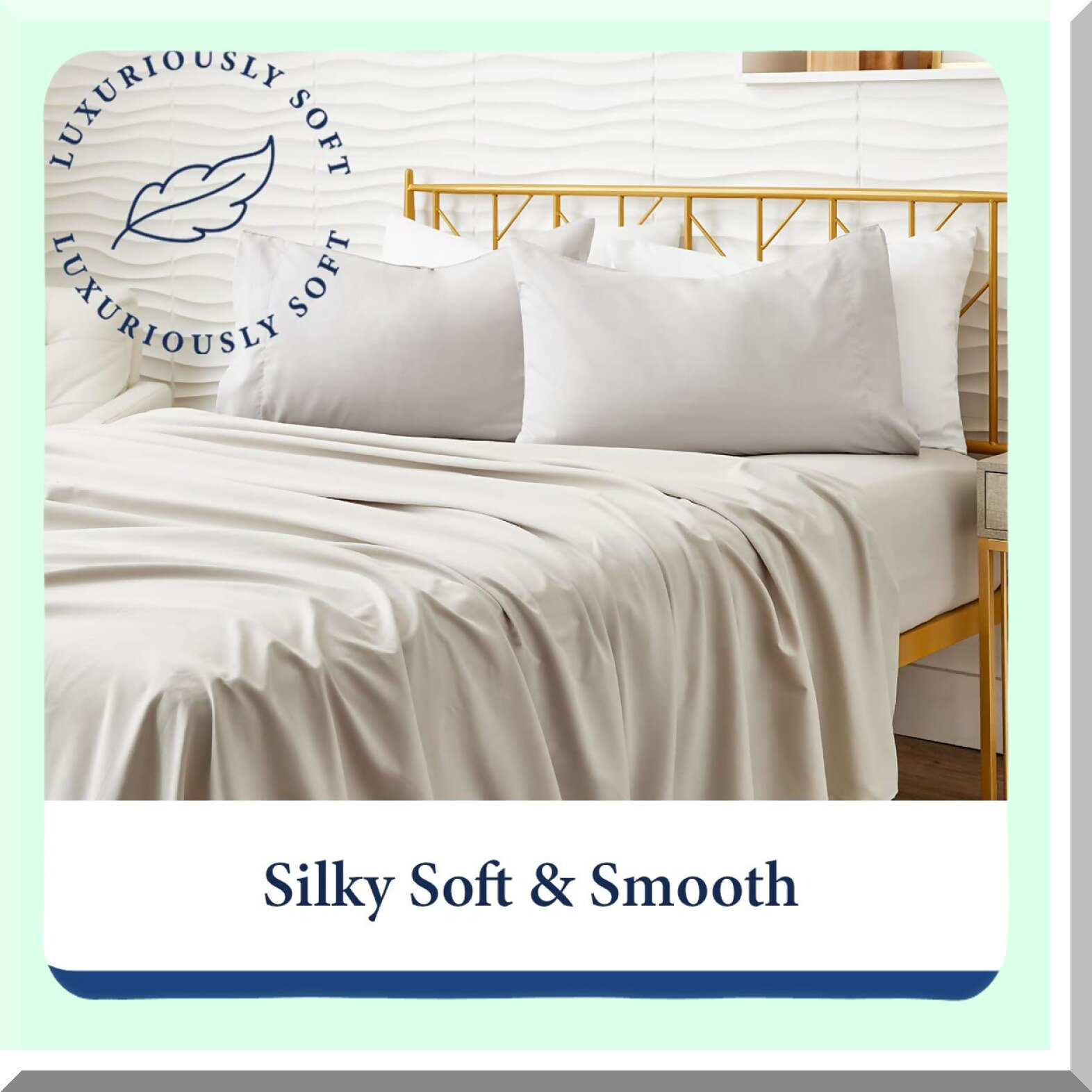 BRBCA Cooling Rayon From Bamboo Bliss Sheets - Silky Soft Luxury ...