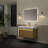 36" Wall-Mounted Single Bathroom Vanity with Sink