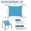 Rectangular Outdoor Sun Shade Sail – 95% UV Sun Protection & Waterproof – Ideal for Patio, Garden & Terrace – Durable Fabric – Easy to Install – Sand Color-126659675
