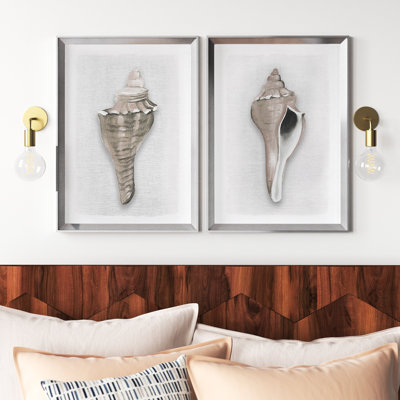 Sea Front Shell I Painting Print Set