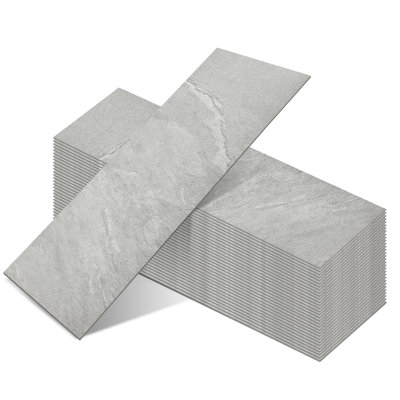 6" x 18" Luxury Vinyl Tile,Self-adhesive Vinyl Flooring