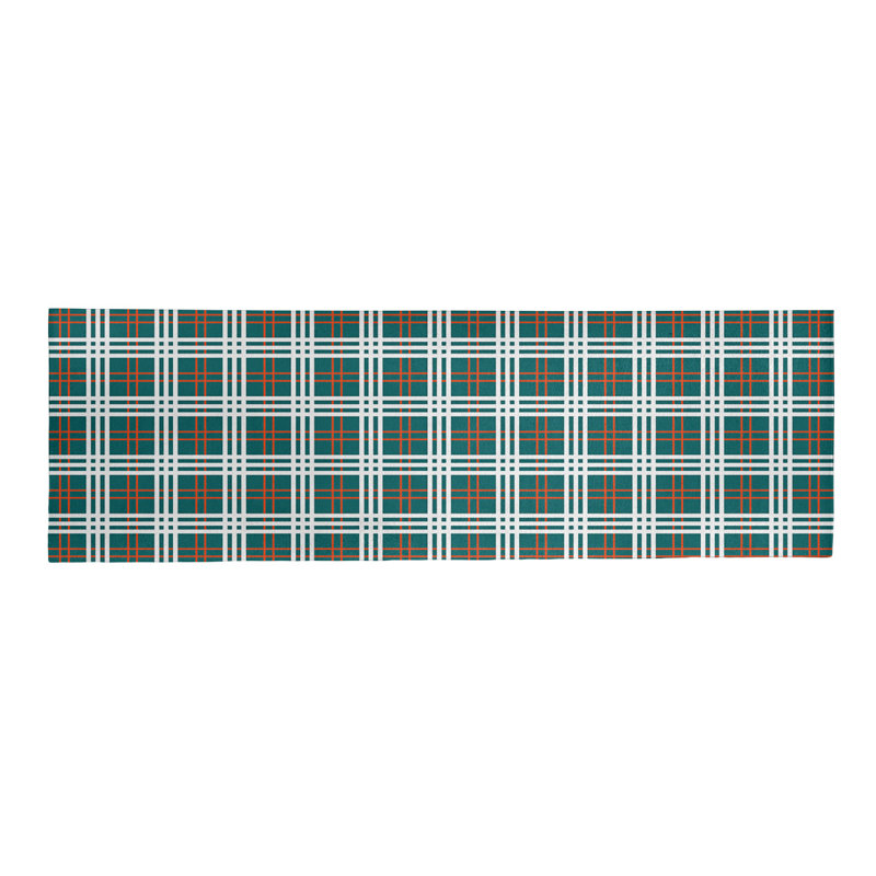Plaid Indoor Rug, Runner 2'6" x 8'