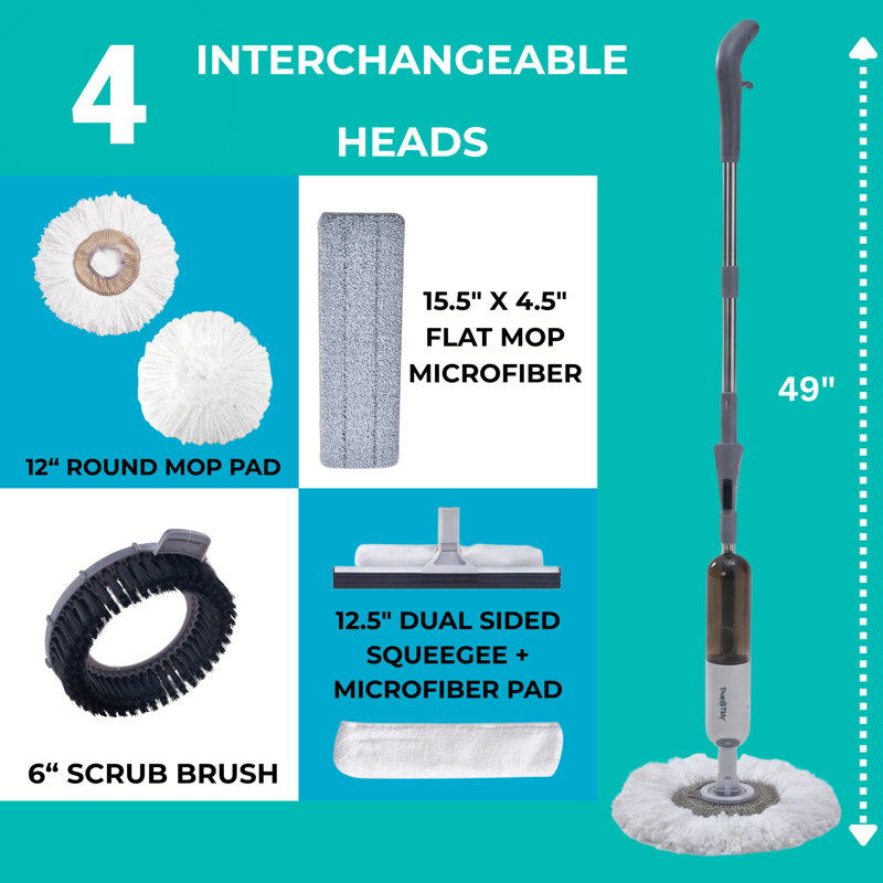 True & Tidy Multi-functional 4 in 1 Spray Mop Kit