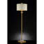 Lampe sur pied en or massif