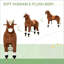 Grand jouet cheval de marche