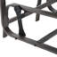 Fauteuil oscillant d'extérieur - poids de 22,24 lb, 23,8 po Profondeur, bascule lisse, construction grise,
