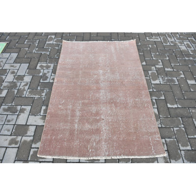 Vintage Turkish Oushak Brown Rug Ideal for Outdoor Use or as an Inviting Entry or Cozy Bedroom Accent Vintage Turkish Oushak Brown Rug Ideal for Outdoor Use or as an Inviting Entry or Cozy Bedroom Accent