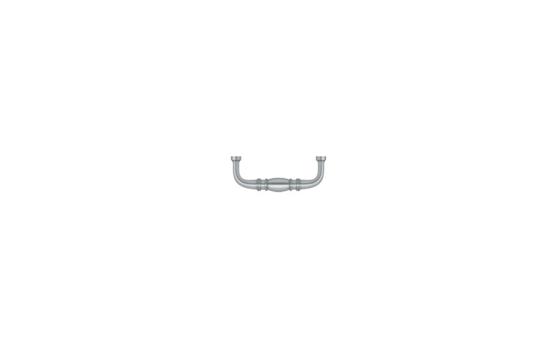 Colonial 1 Center to Center Bar Pull, Brushed Chrome