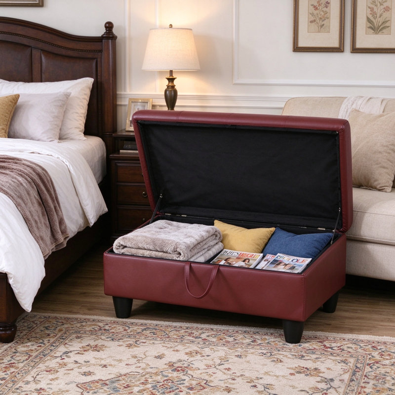 Outdoor Ottoman with Sunbrella® Cushion