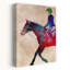 Art mural cheval vibrant vibrant-129475674
