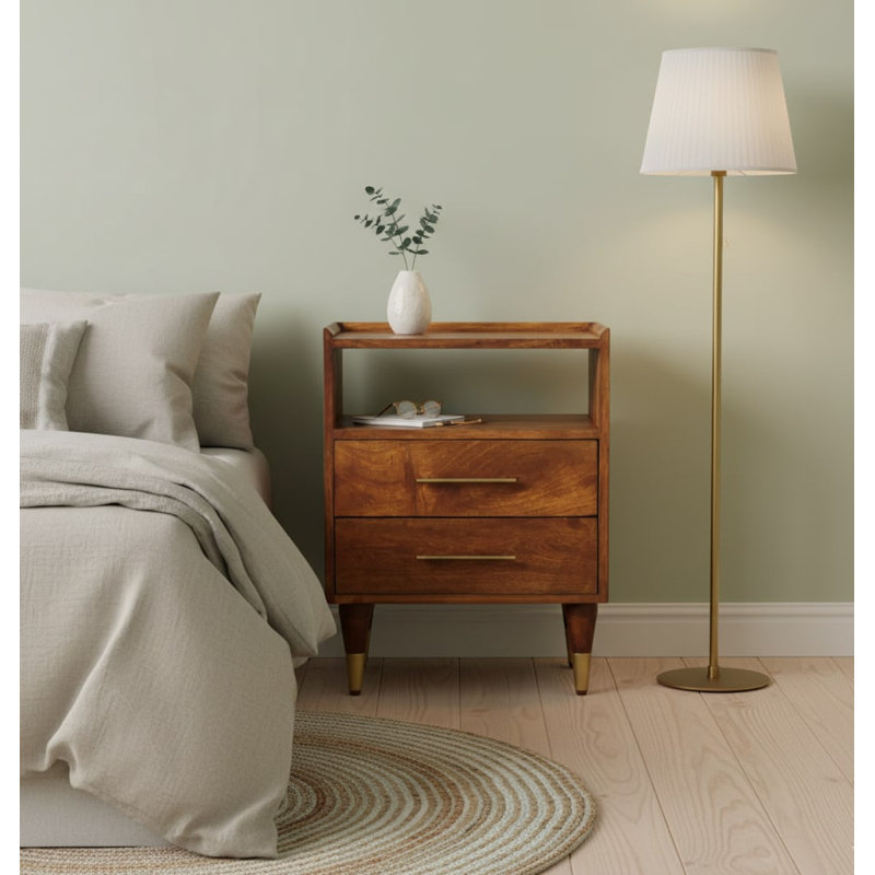 Camden Chestnut Bedside