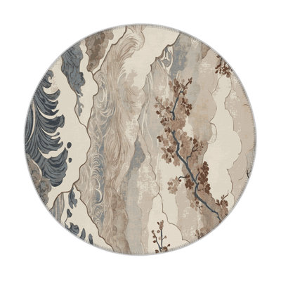 Blossom Tides Indoor And Outdoor Area Rug
