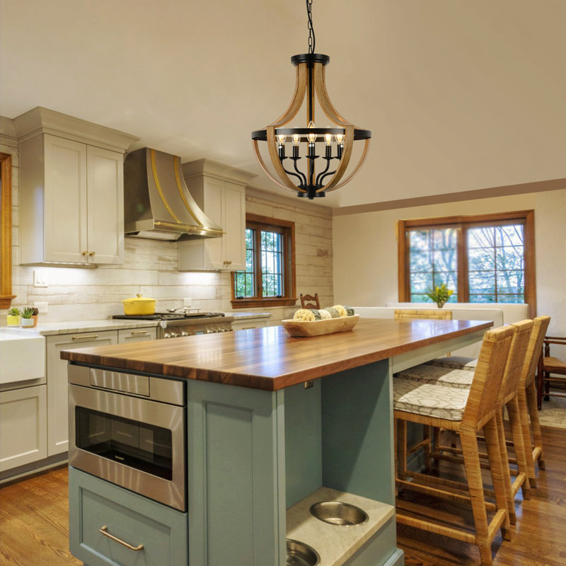 5-Light Modern Chandeliers