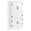 Armoire de rangement 48,5 po Farmhouse