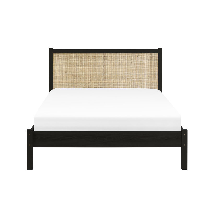 Gennaro Padstow Bed, UK King (150 x 200 cm), Black