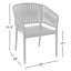 Newport Outdoor Stacking Dining Armchair-1807911930