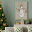 Lin bonhomme de neige I - impression sur toile tendue-786614577