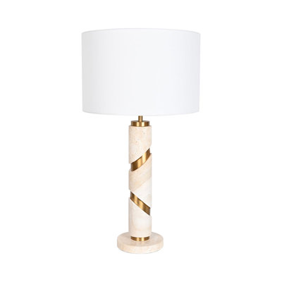 Albina 29.3'' White/Gold Table Lamp