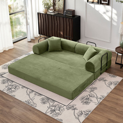 Canapé-lit Boneless Corduroy Convertible