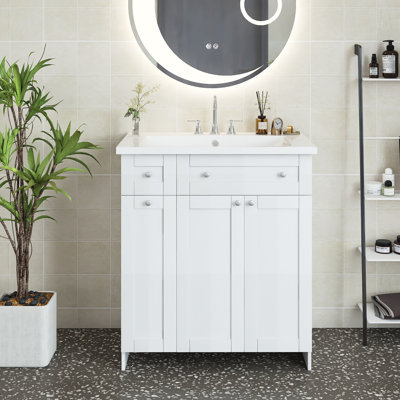 Ensemble de meuble-lavabo simple 30 po Deseria