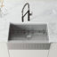 Robinet de cuisine à douchette rétractable 3 fonctions H 1 po Edison Pro-93689079