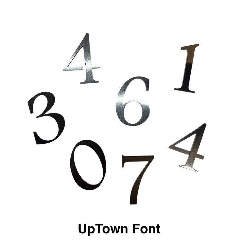 UpTown Font #0, set of 2